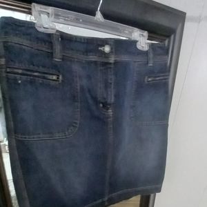 NY Jeans Skirt